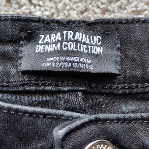 Black Zara jeans - Picture 3 of 4